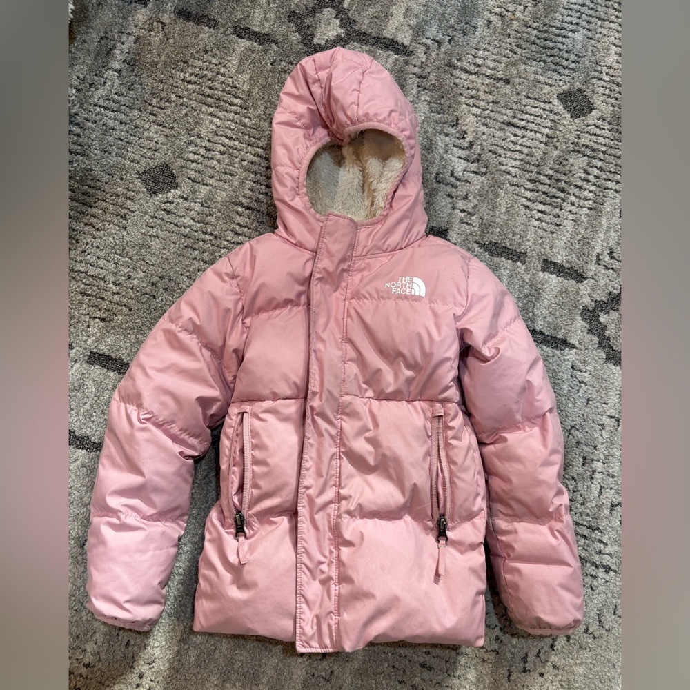 The North face hooded jacket